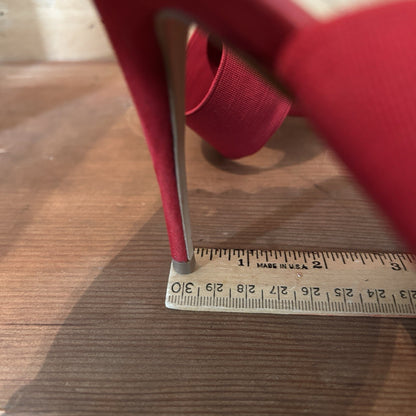 ALDO Red Suede Ybelilla Pointed w/Wrap-Around Elastic Strap