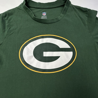 Green Bay Packers Youth Long Sleeve Shirt NFL Team Apparel Green Size 10-12 M