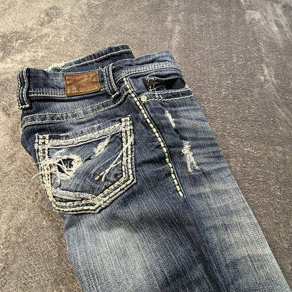 BKE Culture Women's Bootcut Jeans Blue 26L