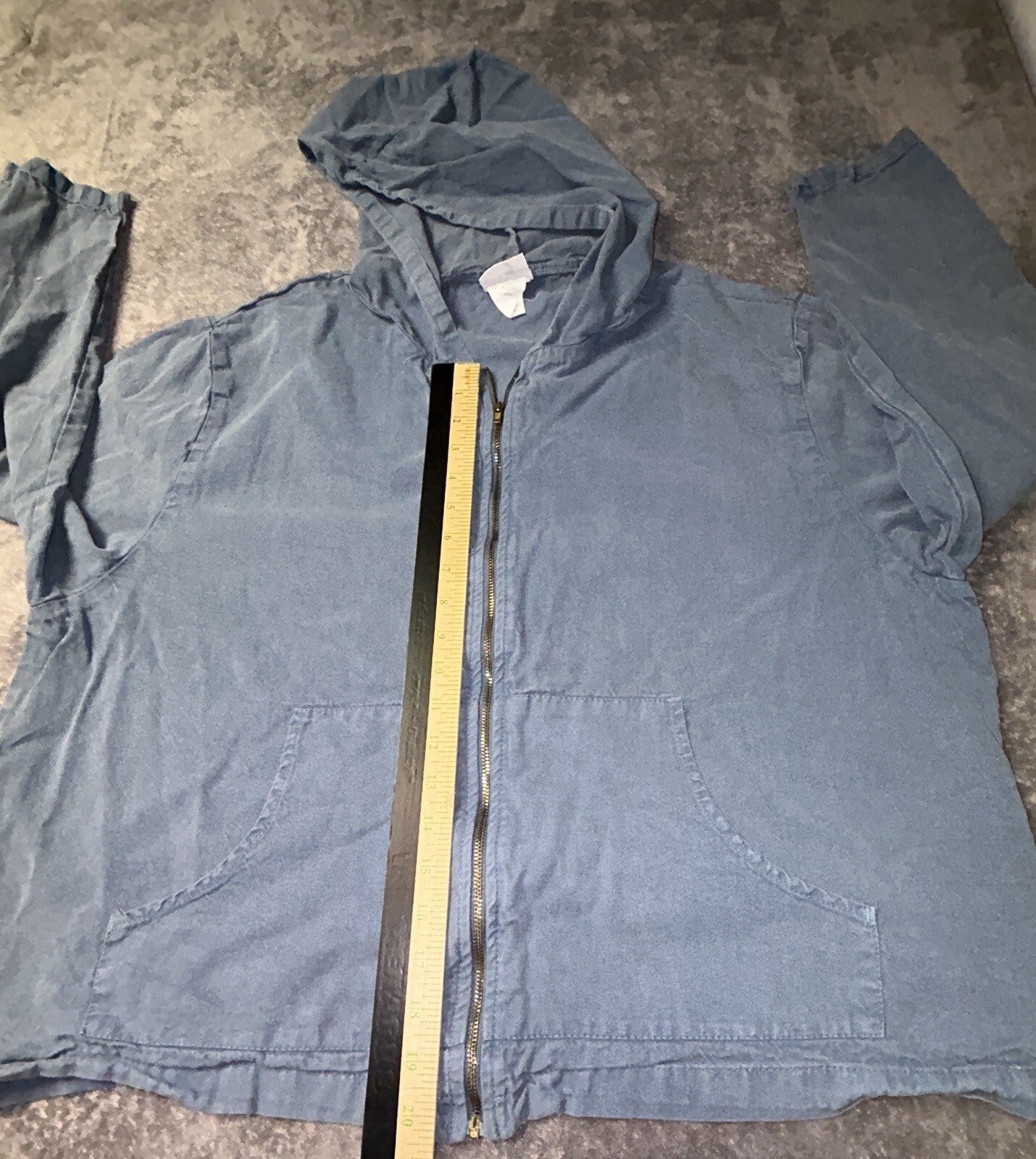 Vintage 90s BTB Better Than Basic A.C.C. Zip Up Jacket Light Blue Canada 1XL