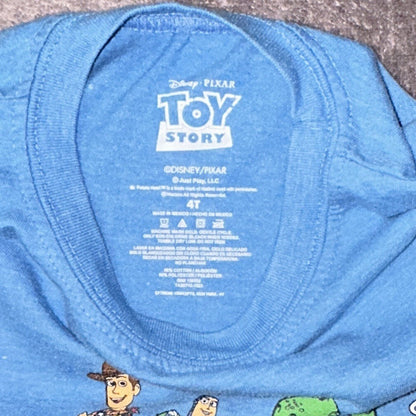 Disney Pixar Toy Story You’ve Got A Friend In Me Blue T-Shirt Toddler 4T