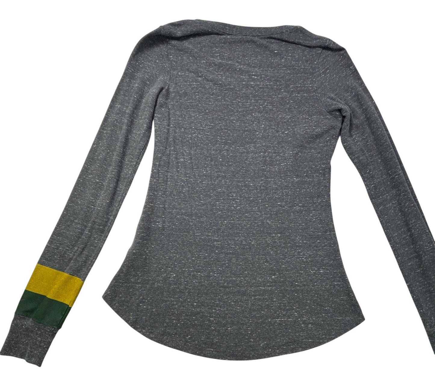 Nike Green Bay Packers Women’s Long Sleeve Shirt Gray NFL Team Apparel Medium