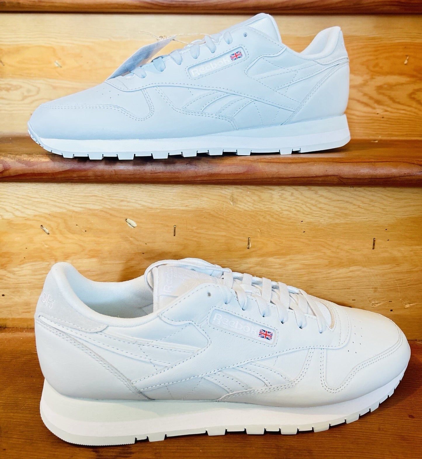 Reebok Classic Leather Men's Size 13 White Sneakers New With Box Casual Shoes