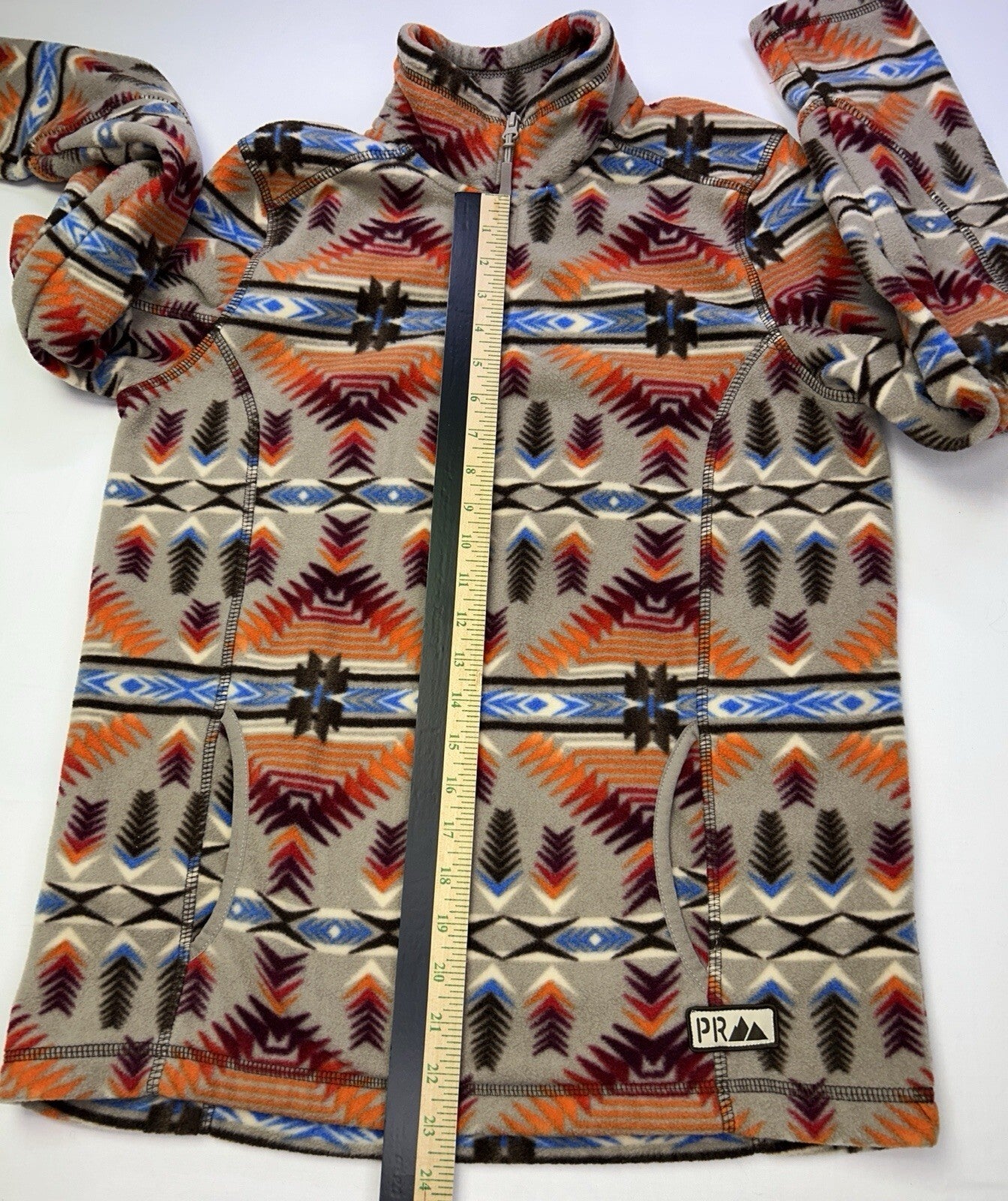 Powder River Outfitters Panhandle XL Western Aztec Southwest Fleece Pullover