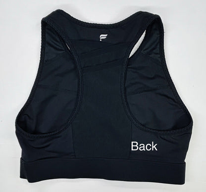 Fabletics Black Racerback Sports Bra Women Size Unknown Racerback