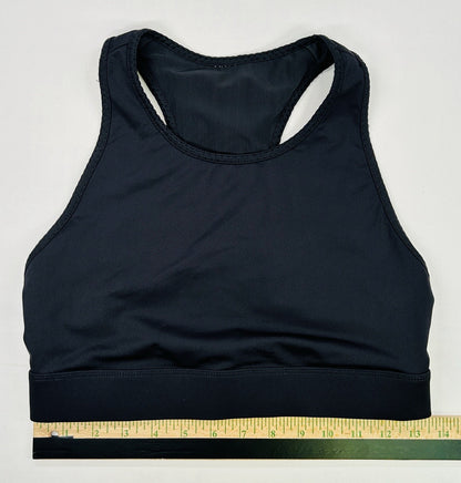 Fabletics Black Racerback Sports Bra Women Size Unknown Racerback