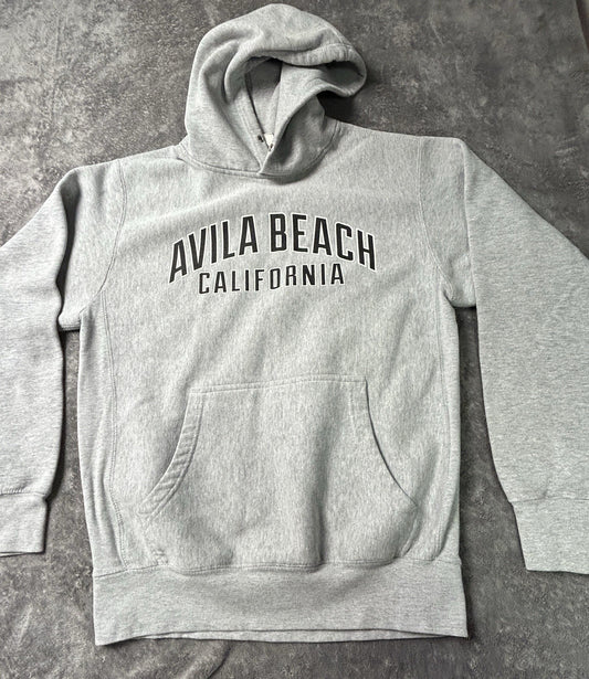 VTG MV Sport Pro-Weave Avila Beach California Gray Hoodie Size Small