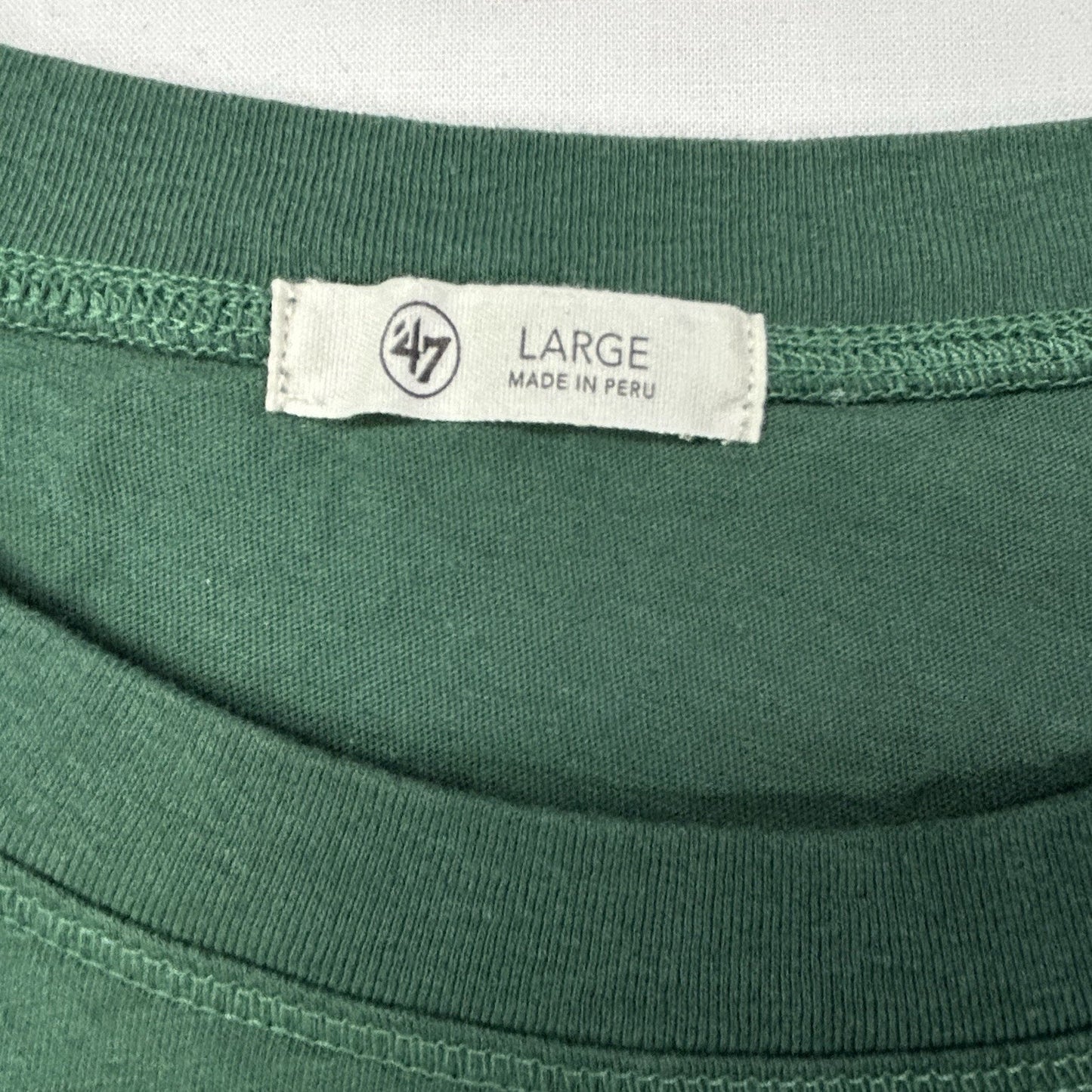 47 Brand Green Bay Packers Women’s Large T-Shirt Heart Graphic Short sleeve