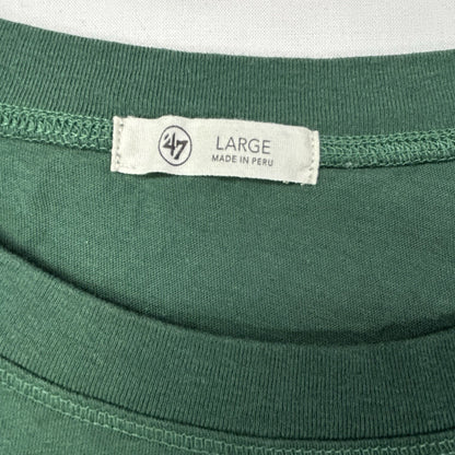 47 Brand Green Bay Packers Women’s Large T-Shirt Heart Graphic Short sleeve