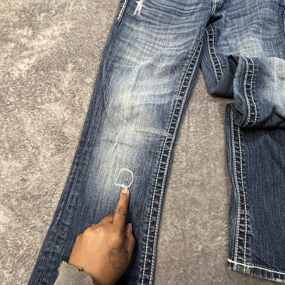 BKE Culture Women's Bootcut Jeans Blue 26L