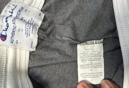 Champion Athletic Shorts Large Charcoal