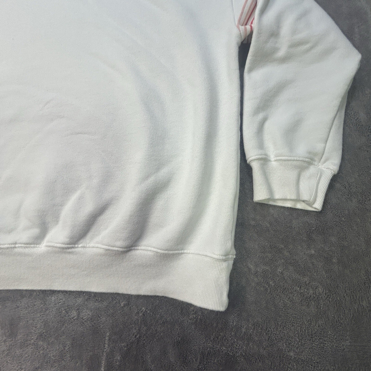 Dance & Marvel Rainbow Sleeve Hoodie White M