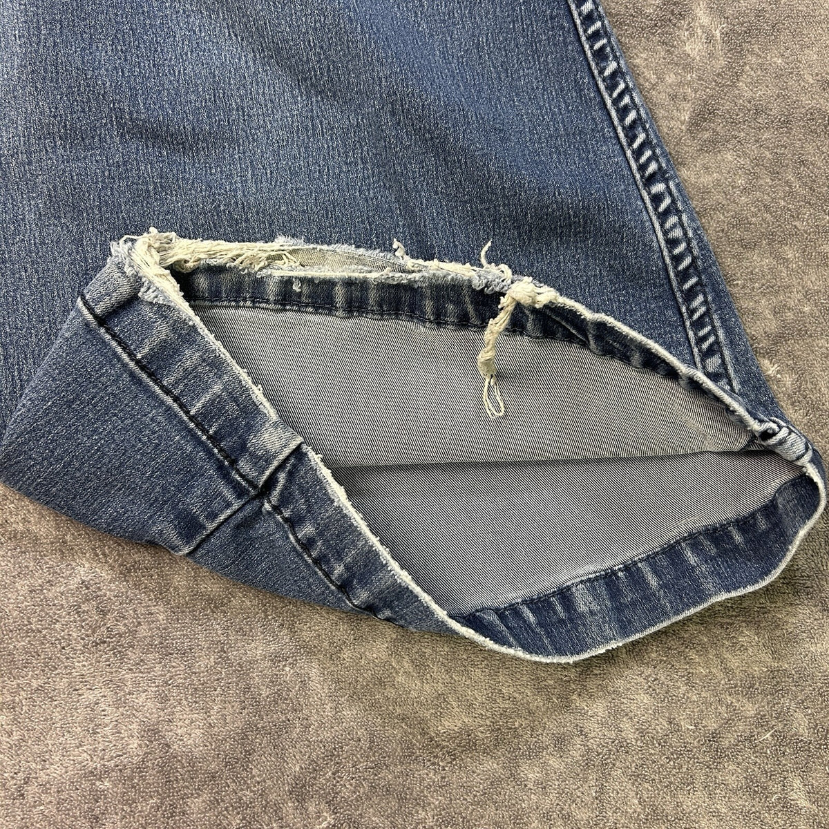 Free People Jeans W26 Frayed Hem Blue