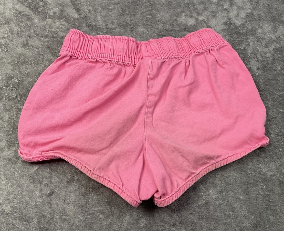 Jumping Beans Girls Pink Dolphin Hem Drawstring Shorts Size 8 Elastic Waist