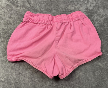 Jumping Beans Girls Pink Dolphin Hem Drawstring Shorts Size 8 Elastic Waist