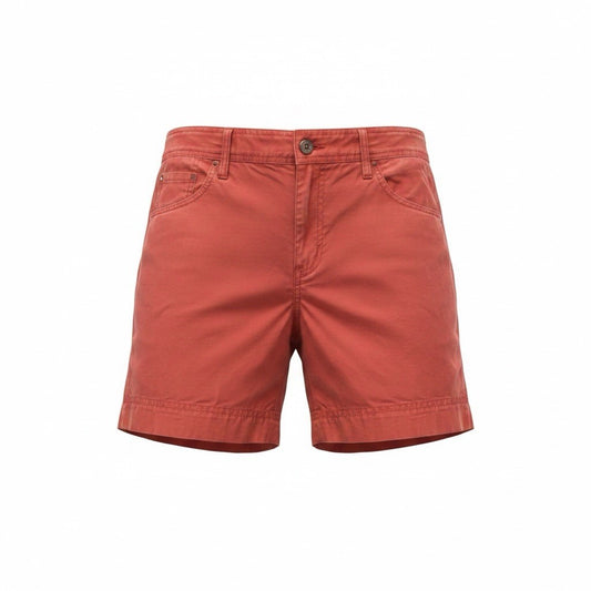 Patagonia Women's Organic Cotton Shorts Size 10 Red Coral Casual Outdoor Hiking