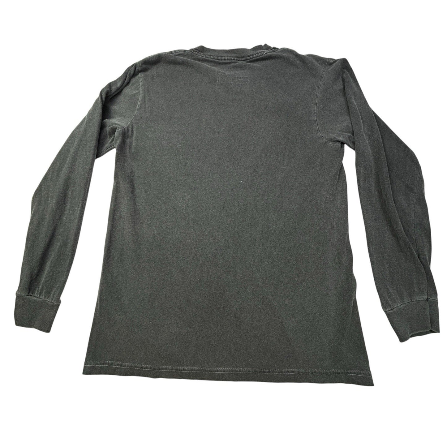 The Midwest Girl Iowa Long Sleeve Graphic T Shirt Charcoal Gray Women’s Small