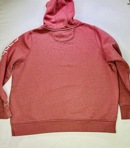Carhartt Relaxed Fit Hoodie XXL 2XL Pink Rose Dust Pullover Hooded Sweatshirt