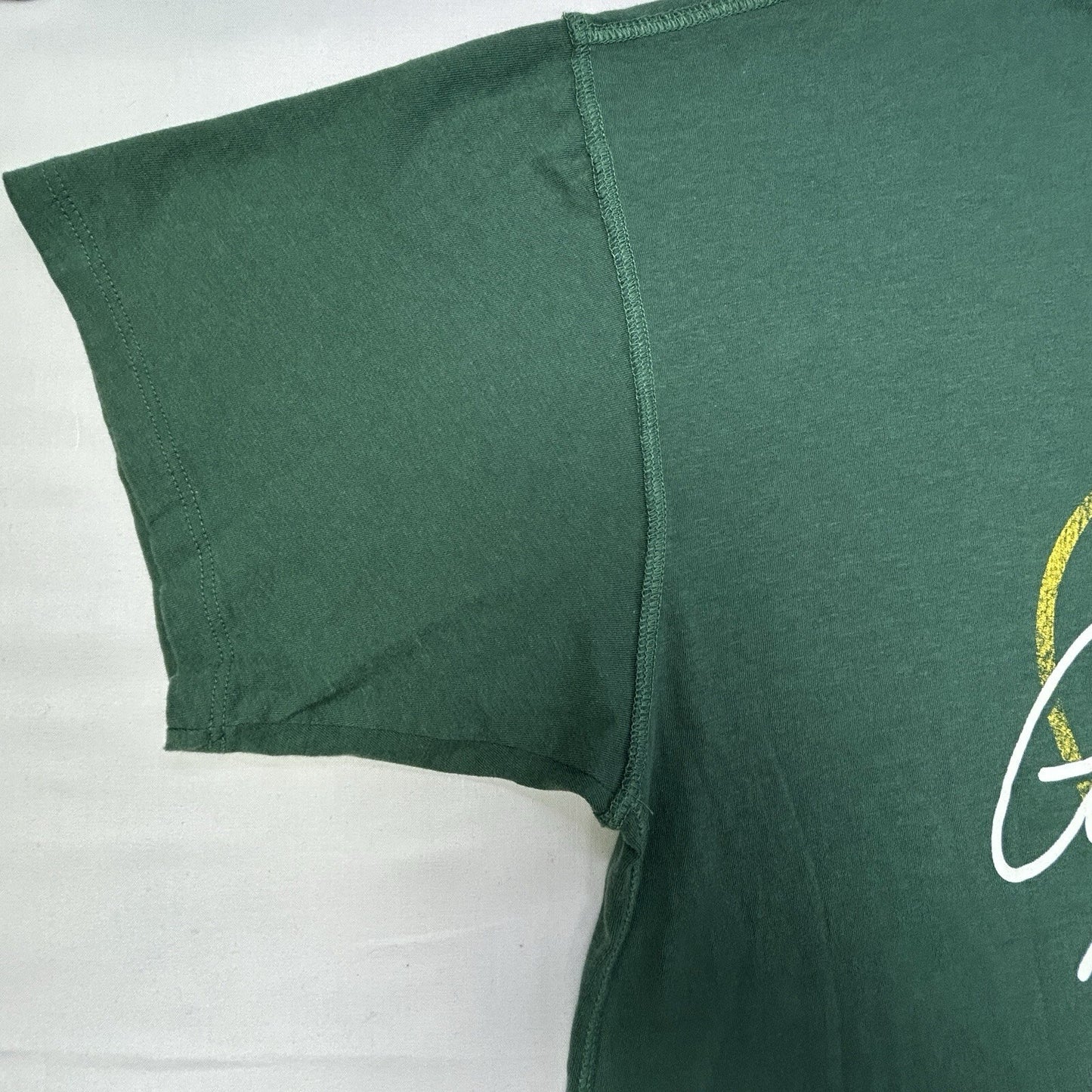 47 Brand Green Bay Packers Women’s Large T-Shirt Heart Graphic Short sleeve