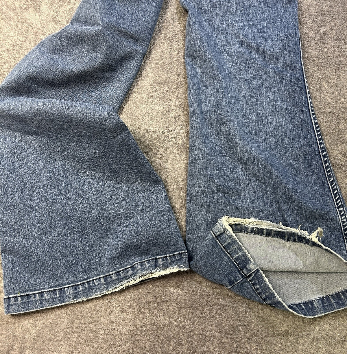 Free People Jeans W26 Frayed Hem Blue