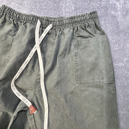 Kidoriman Pokku Pants 2.0 Men’s 3XL Green Cotton Baggy Japanese Streetwear