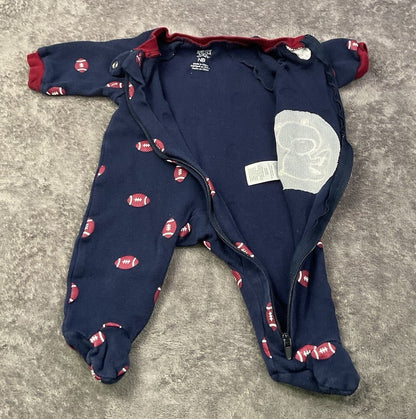🏈 Carter's Just One You Football Footed Sleeper (NB)
