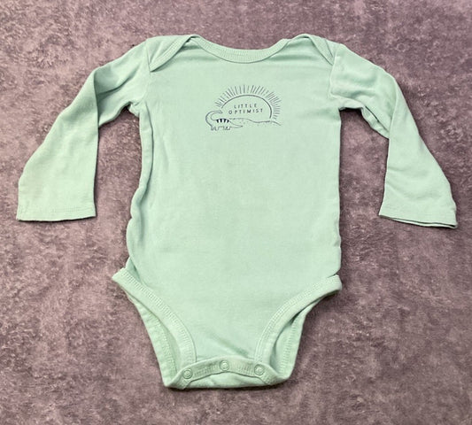 🌿 Carter's "Little Optimist" Bodysuit (18 Months)