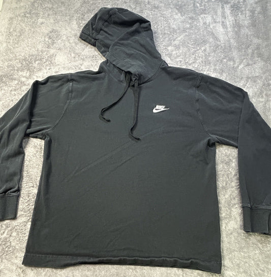 Nike Casual Lightweight Pullover Hoodie Black Small