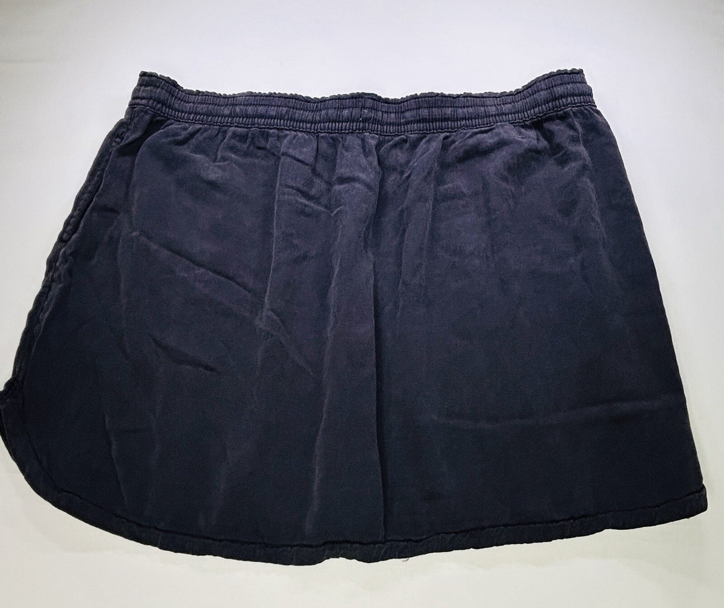 Sonoma Charcoal Gray  Pull On Skirt Women's 2X Lyocell Rayon Drawstring