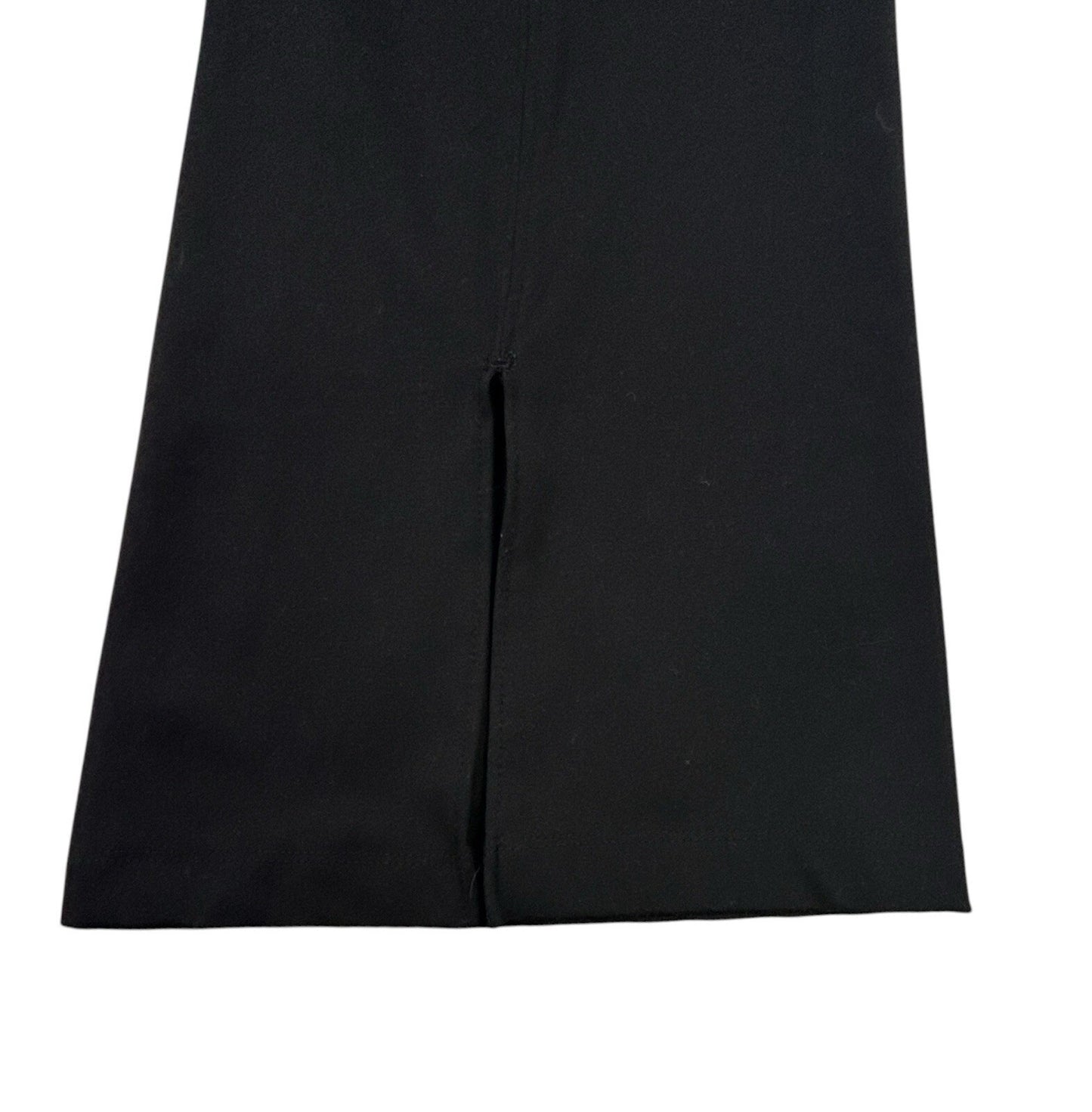 Calvin Klein Performance Black Bootcut Yoga Pants Split Hem Stretch Women's M