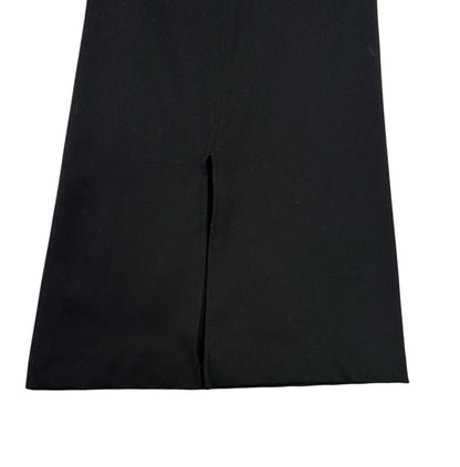 Calvin Klein Performance Black Bootcut Yoga Pants Split Hem Stretch Women's M