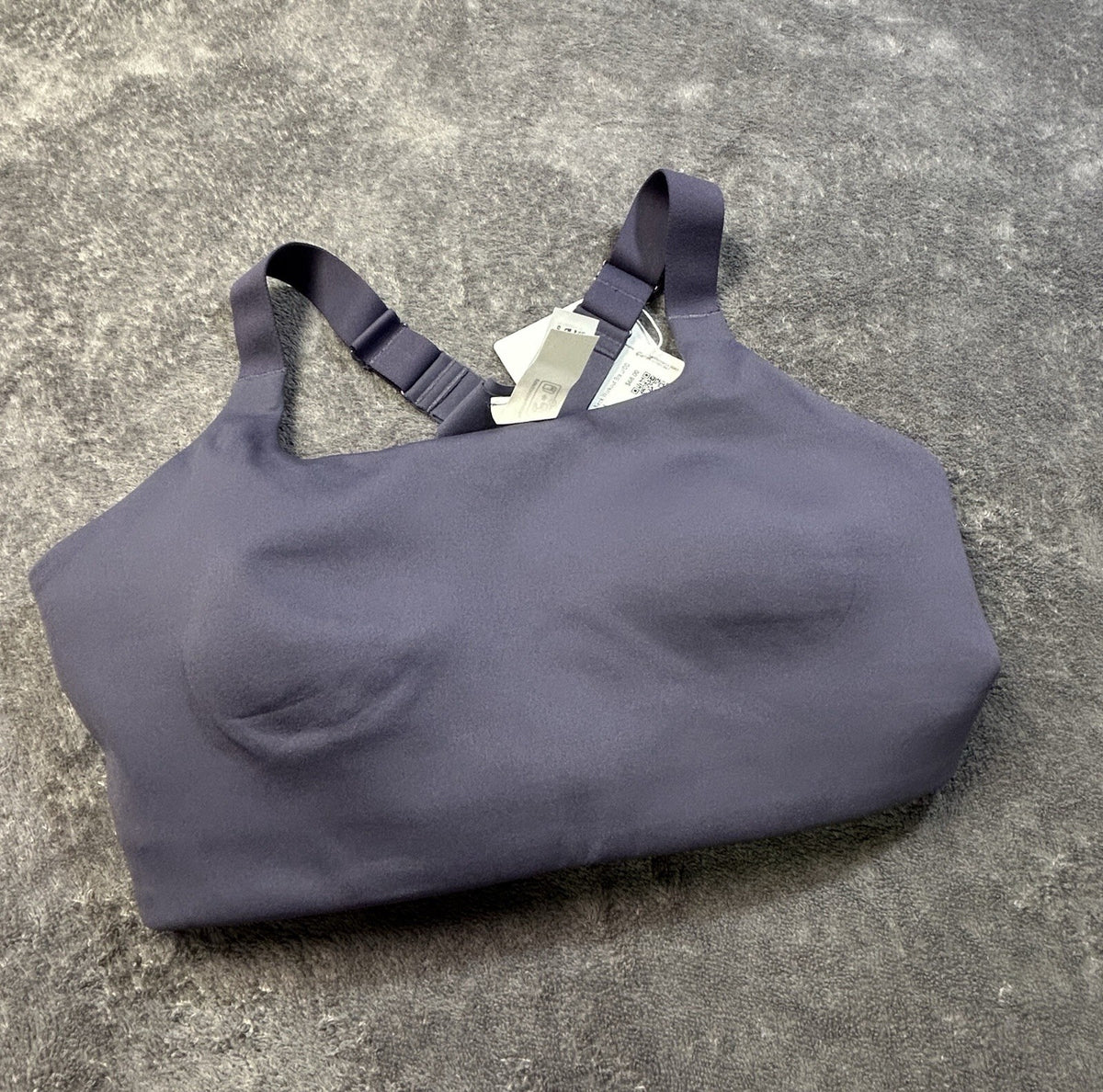 Lululemon Ultralu Square-Neck Workout Bra Nightfall size 4 NWT