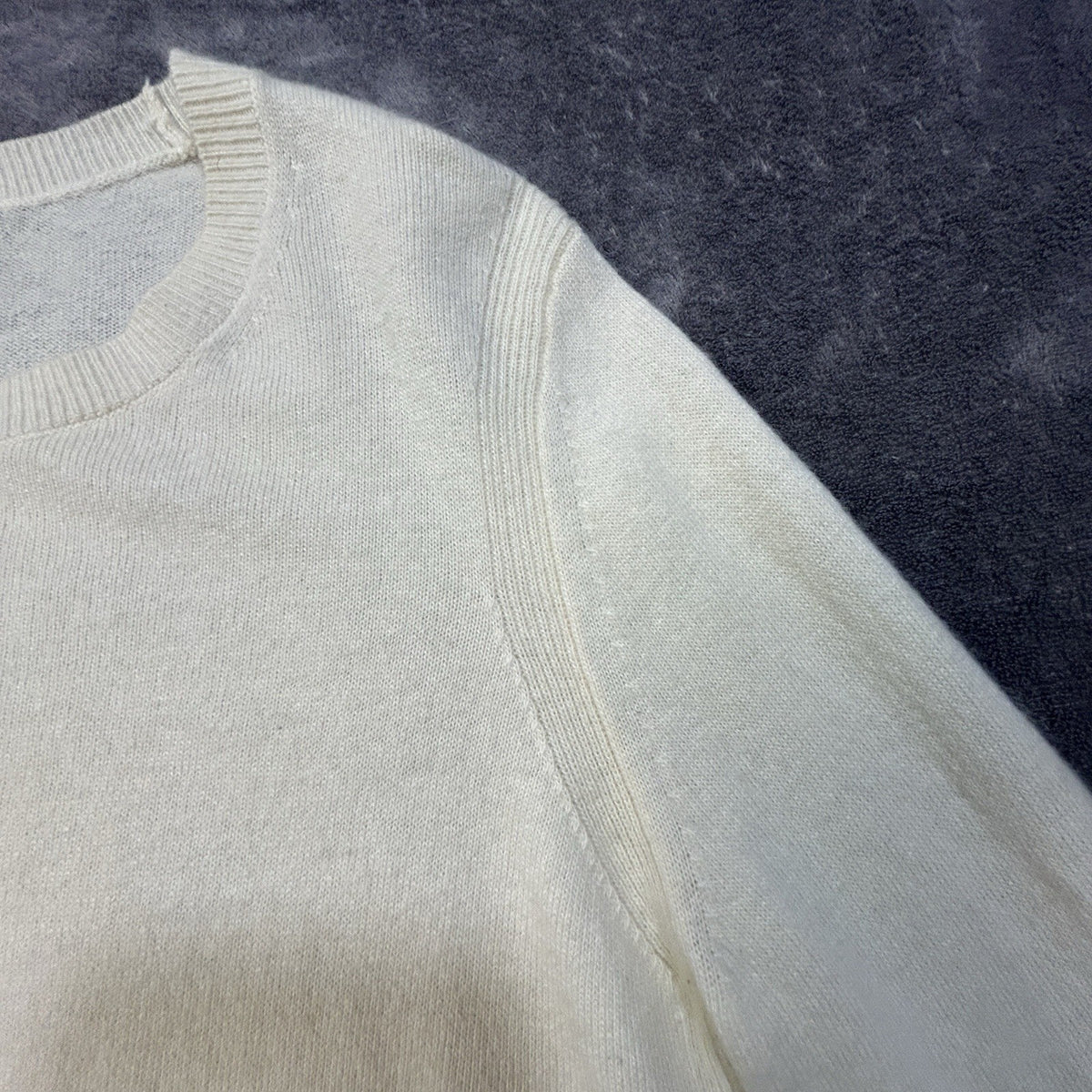 Banana Republic Filpucci Italian Ivory Crewneck Small