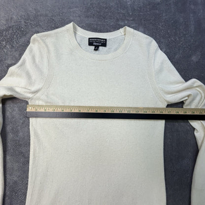 Banana Republic Filpucci Italian Ivory Crewneck Small