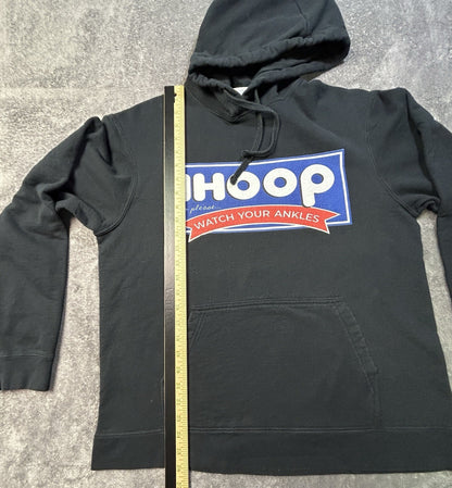 IHOOP Watch Your Ankles Graphic Hoodie Black L