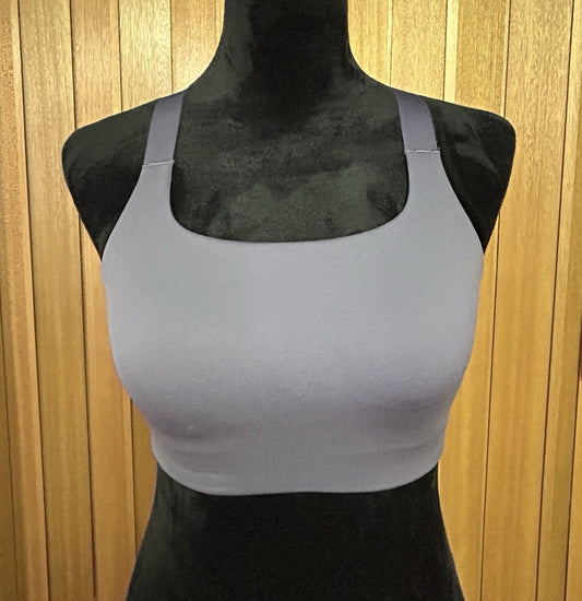 Lululemon Ultralu Square-Neck Workout Bra Nightfall size 4 NWT