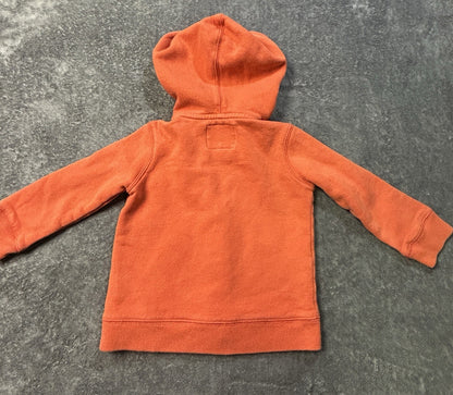 OshKosh B'gosh Toddler Zip Up Hoodie Orange 2T