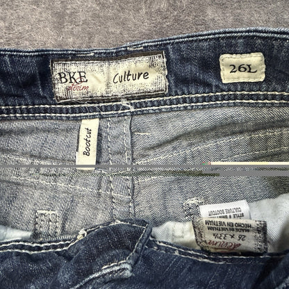 BKE Culture Women's Bootcut Jeans Blue 26L