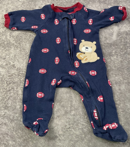 🏈 Carter's Just One You Football Footed Sleeper (NB)