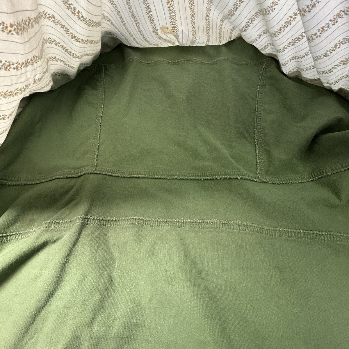St Johns Bat Corduroy Blazer Jacket Green Lined Stretch 3XL