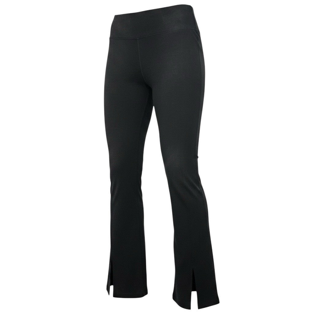 Calvin Klein Performance Black Bootcut Yoga Pants Split Hem Stretch Women's M