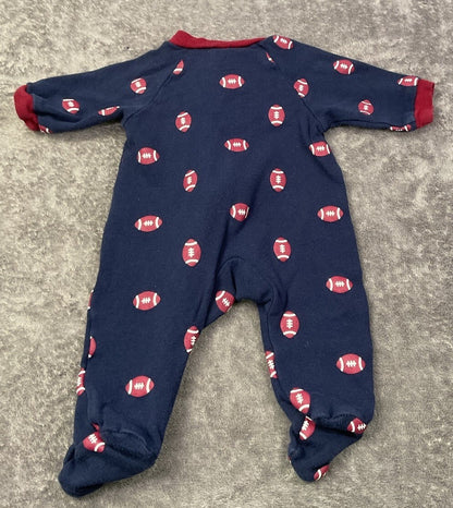 🏈 Carter's Just One You Football Footed Sleeper (NB)