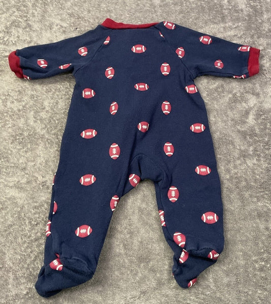 🏈 Carter's Just One You Football Footed Sleeper (NB)