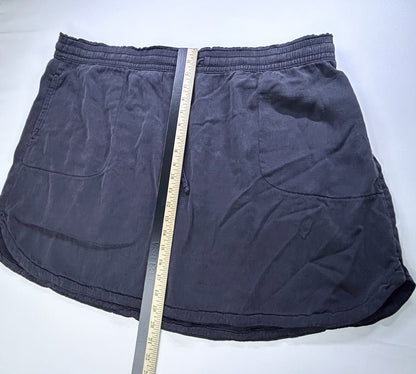 Sonoma Charcoal Gray  Pull On Skirt Women's 2X Lyocell Rayon Drawstring