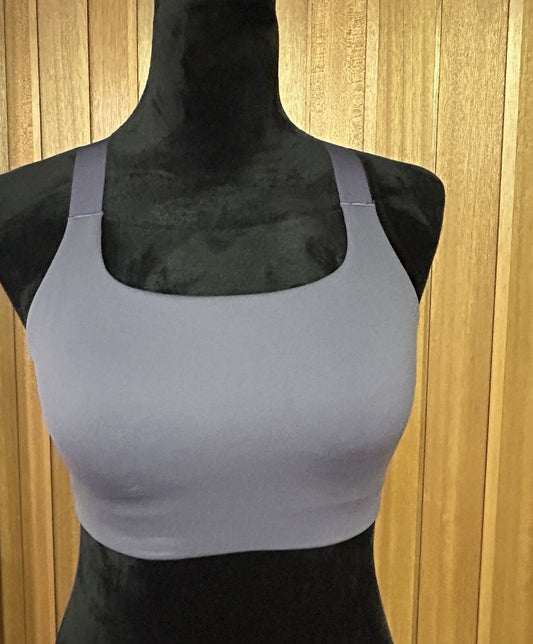 Lululemon Ultralu Square-Neck Workout Bra Nightfall size 4 NWT