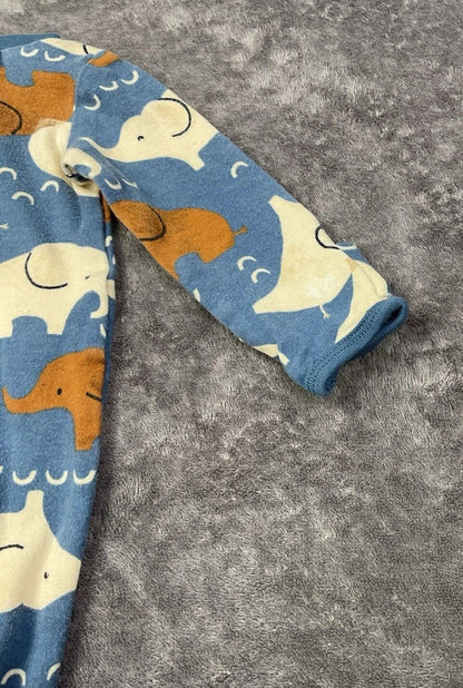 🐘 Carter's Elephant Dual-Zip Sleeper (Newborn)