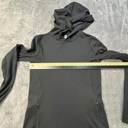 Mono B Women’s Thumbhole Pullover Hoodie Black M