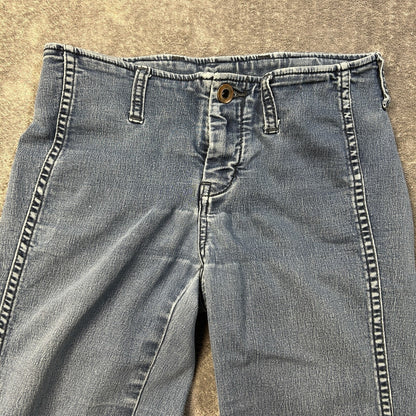 Free People Jeans W26 Frayed Hem Blue