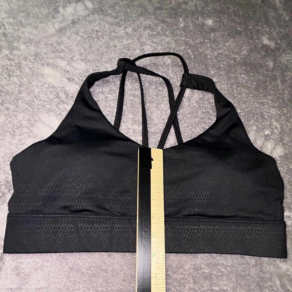 ZYIA Active Sports Bra Womens XXL Black Animal Print Athletic Workout