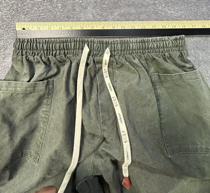 Kidoriman Pokku Pants 2.0 Men’s 3XL Green Cotton Baggy Japanese Streetwear